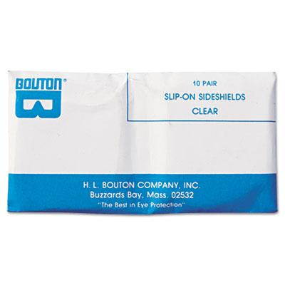 Bouton Slip-On Sideshields, Plastic, Clear