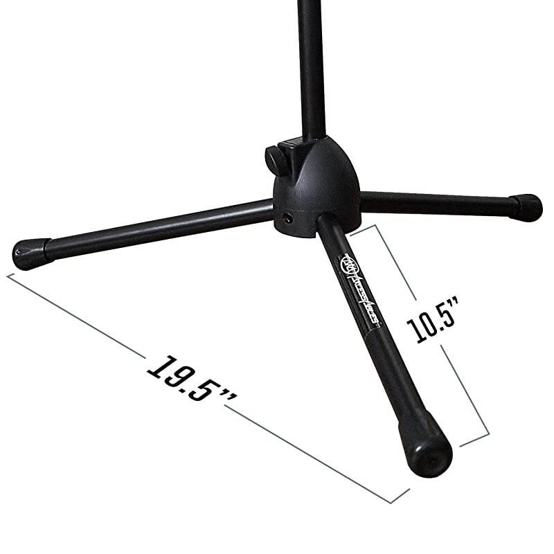 MS-101L Low Profile Microphone Stand with Boom (2-Pack)