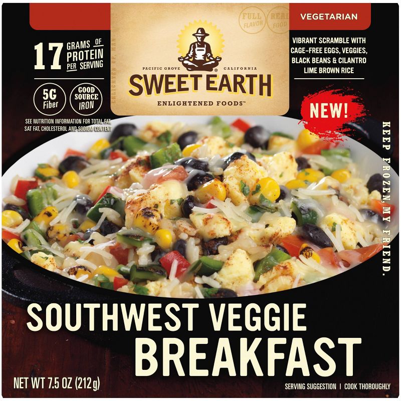 Sweet Earth Frozen Southwest Veggie Breakfast Bowl - 7.5oz