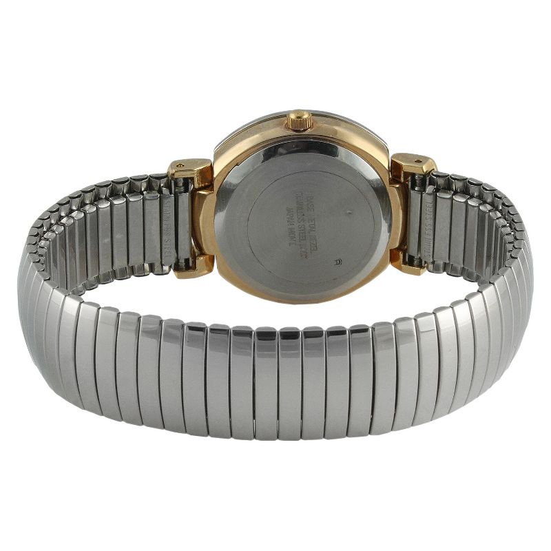 Women's Peugeot Two-Tone Interchangeable Strap  Bezel Watch Set