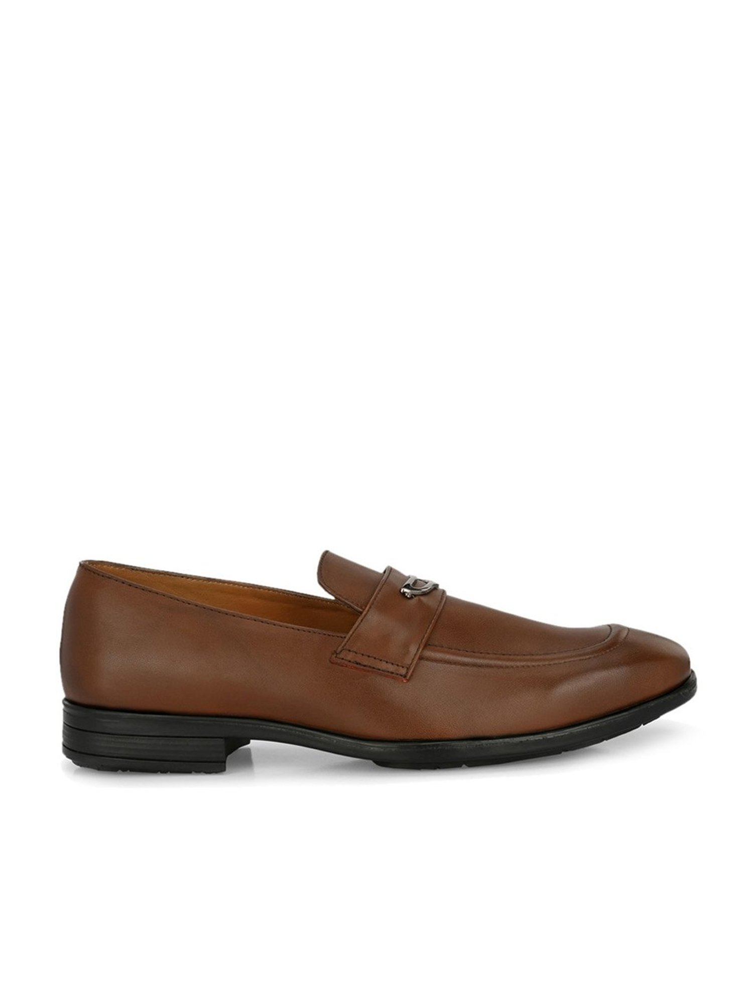 Clog London Men's Brown Formal Loafers