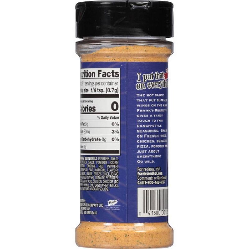 Frank's RedHot Buffalo Ranch Seasoning Blend - 4.75oz
