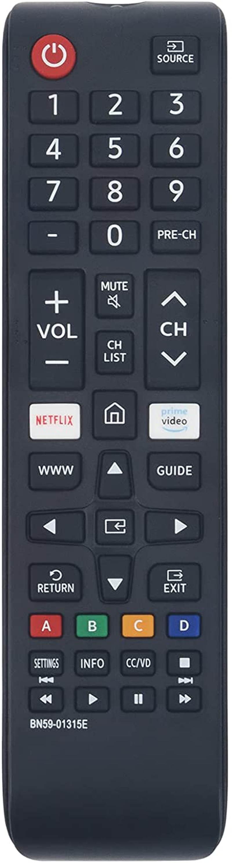 BN59-01315E Remote Replace for SAMSUNG TV UN43TU7000F UN43TU700DF UN50TU7000F UN55TU7000F UN58TU7000F UN58TU700DF UN65TU7000F UN65TU700DF UN70TU7000F UN70TU700DF UN75TU7000F UN75TU700DF UN82TU6950FXZA