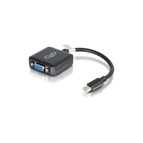 Cables To Go 54315 8in C2G Mini DisplayPort M to VGA F BLK