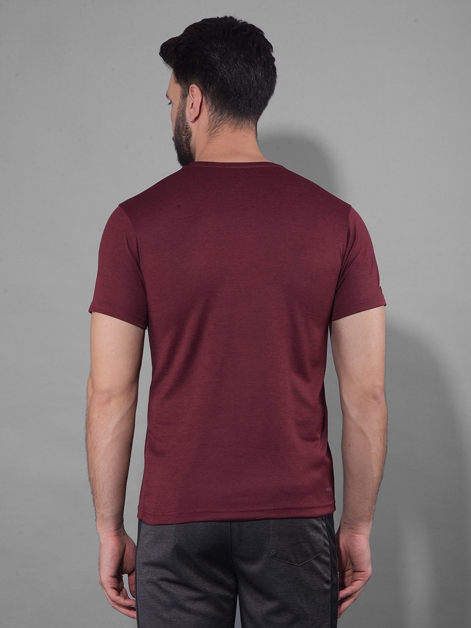 Force NXT Multicolored Regular Fit Printed Sports T-Shirt - Pack Of 3