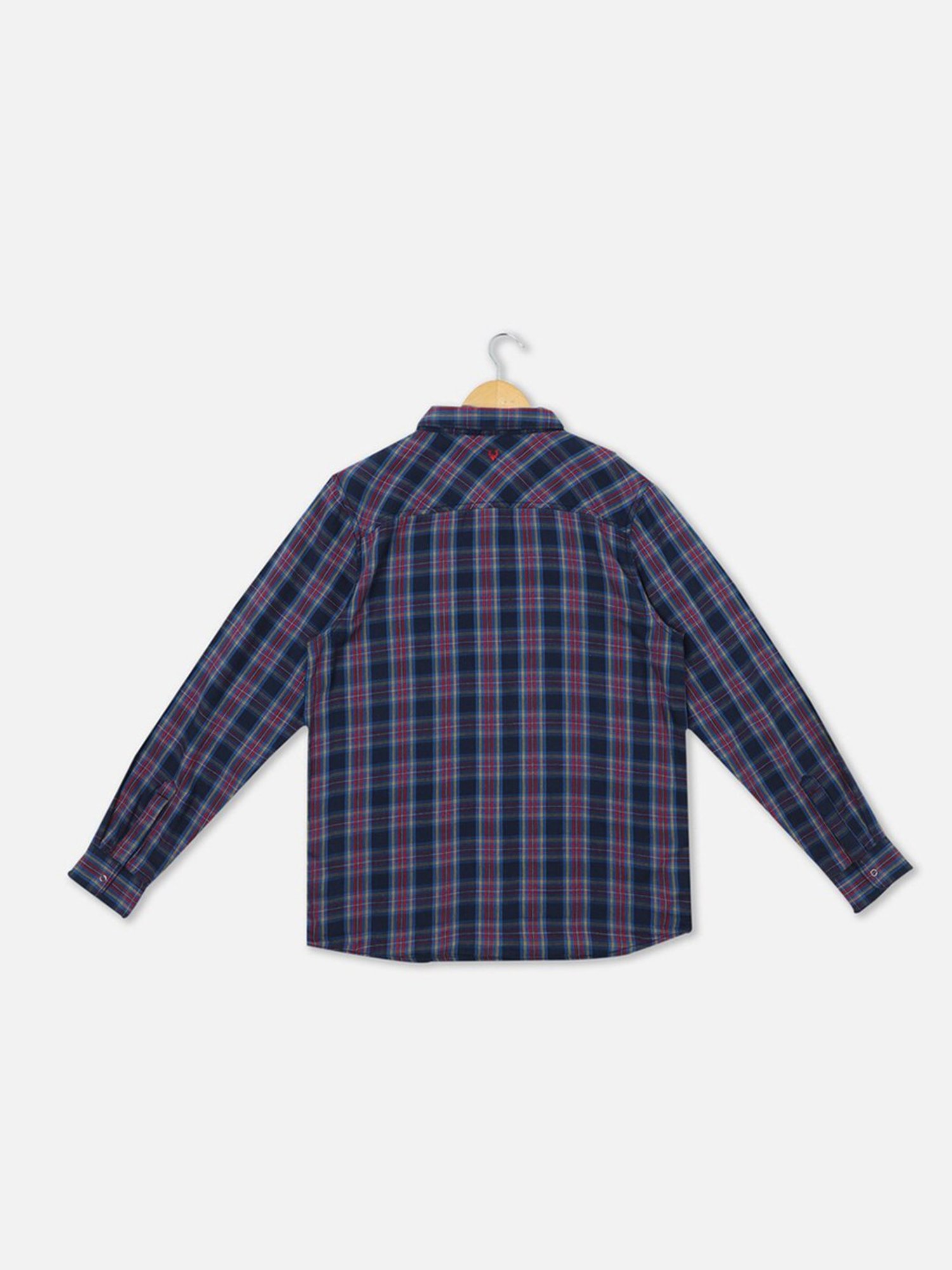 Allen Solly Junior Multicolor Checks Full Sleeves Shirt