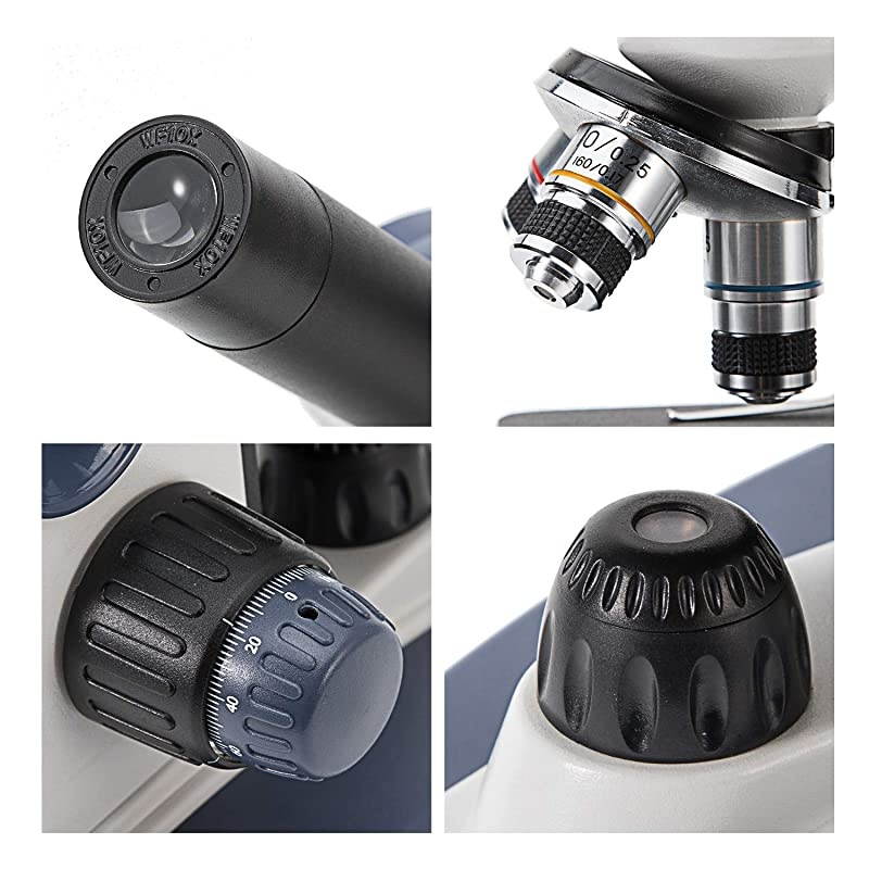 MicroMini 20x LED Lighted Pocket Microscope with Builtin UV and LED Flashlight Green