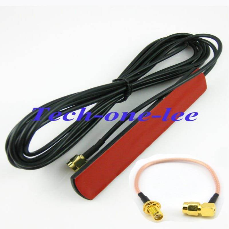 2dbi - 3dbi gsm 824-960Mhz 1710-1990Mhz GSM antenna SMA plug male 1.5M Cable+  SMA Male to SMA Female 15cm RG316 Pigtail Cable