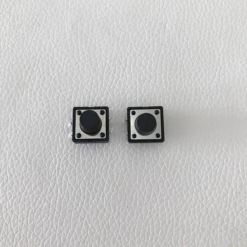 10pcs/lot 12 x 12 x 9mm Micro Switch Vertical Touch Switch Button Switch