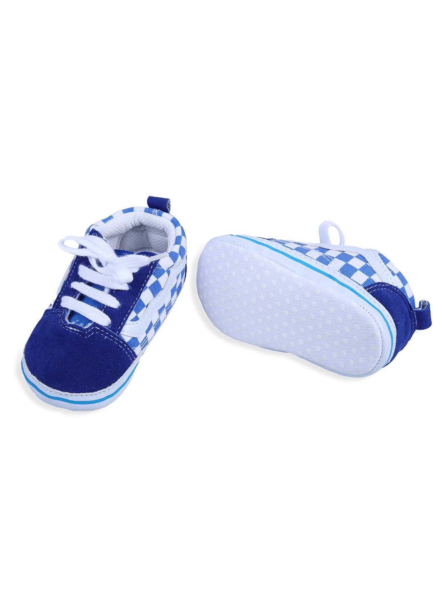 Baby Moo Kids Blue Casual Booties