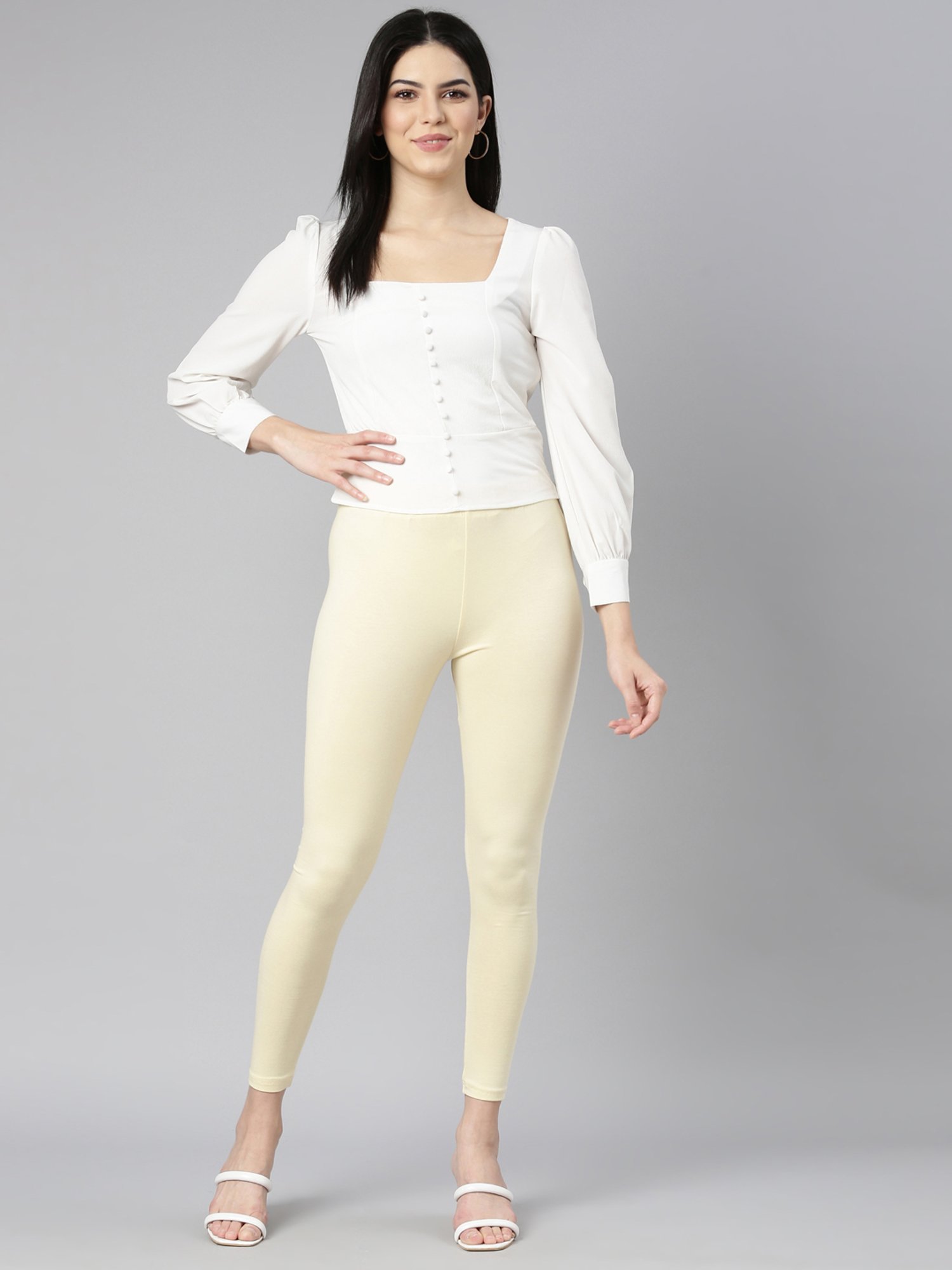 Dixcy Slimz Cream Leggings