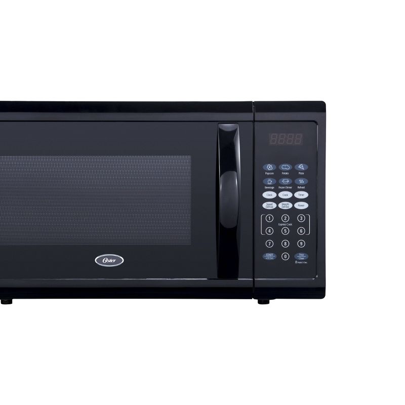 Oster 1.1 cu ft 1100W Digital Microwave Oven - Black OGZJ1104