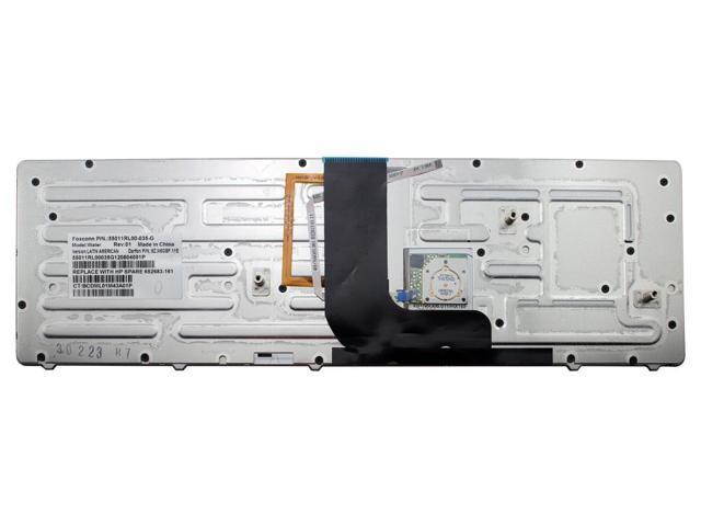 New Laptop backlit keyboard for HP 55011RL00-035-G 550129P00-035-G 9Z.N6GBF.11E LA Latin Layout Black Color