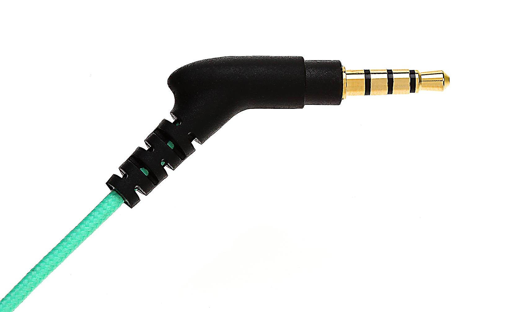 Symphonized ALN Premium Genuine Wood In-ear Noise-isolating Headphones|Earbuds|Earphones with Mic (Turquoise)