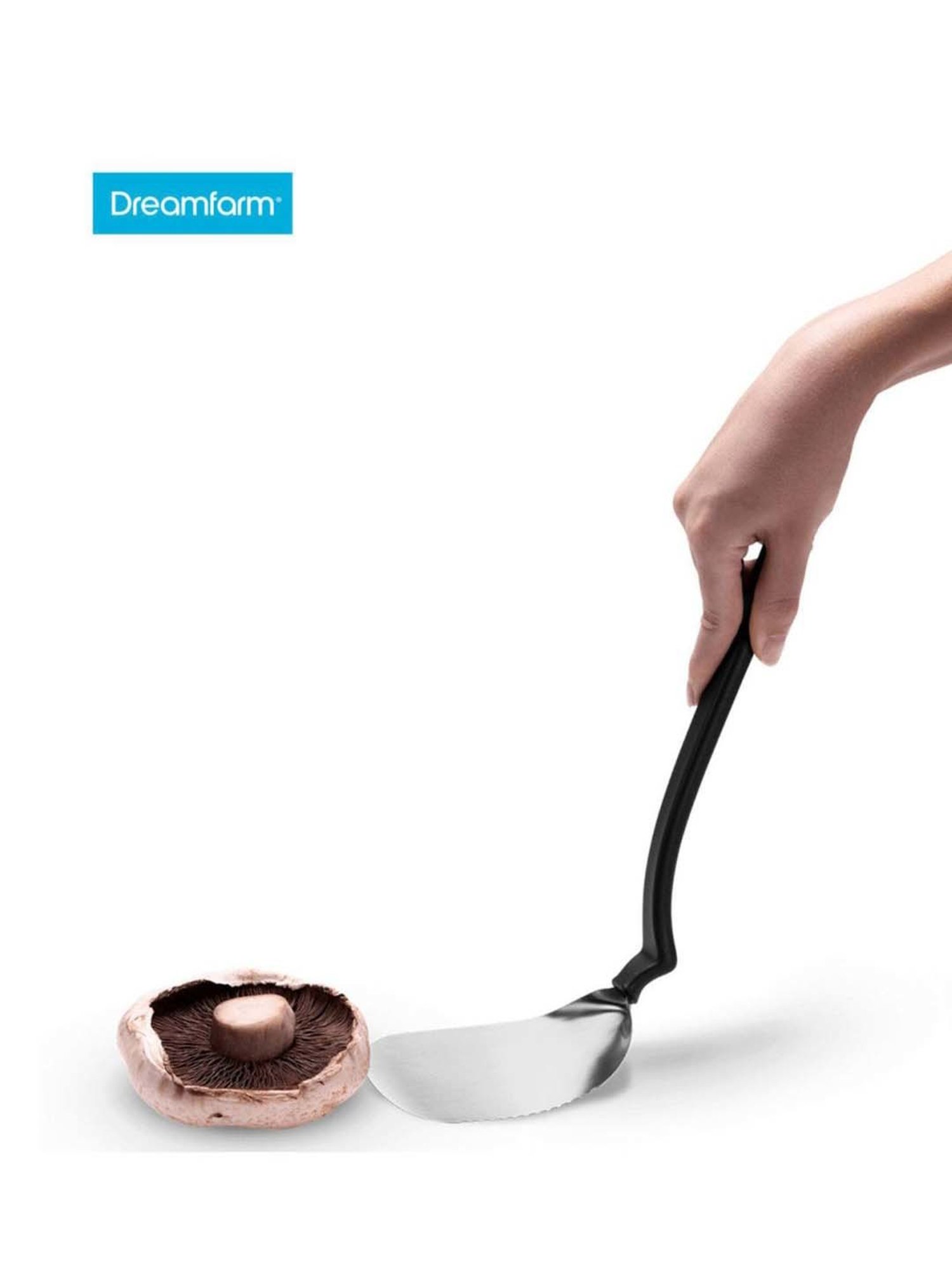 Bergner Black Nylon Soup Ladle - Set of 1