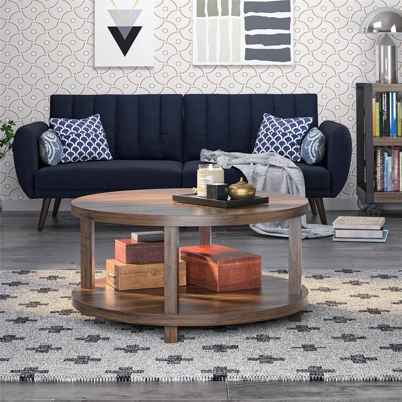 Oakdale Coffee Table Walnut - Novogratz