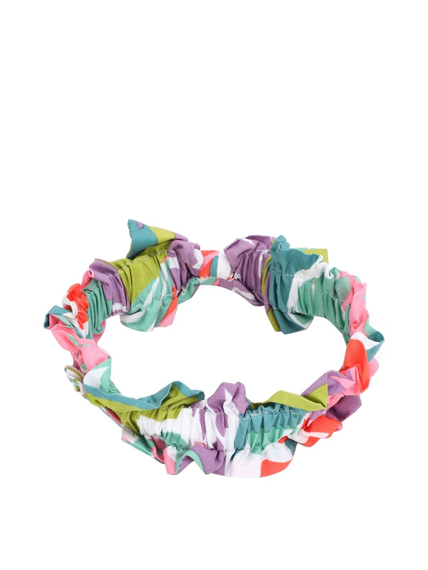 Aditi Wasan Off White Printed Head Bands Pack of 2