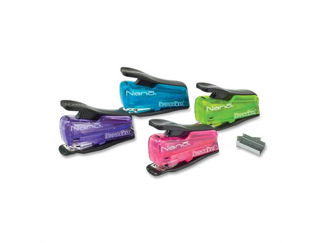 Paperpro-Bostitch inJOY 12 Nano Mini Stapler 12-Sheet Capacity Assorted