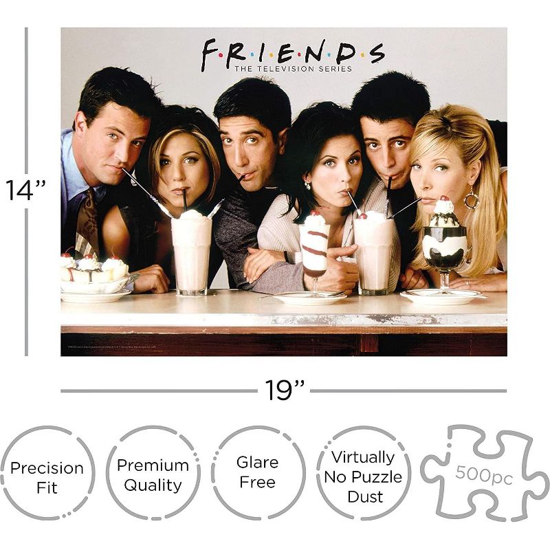 NMR Distribution Friends Milkshake 500 Piece Jigsaw Puzzle