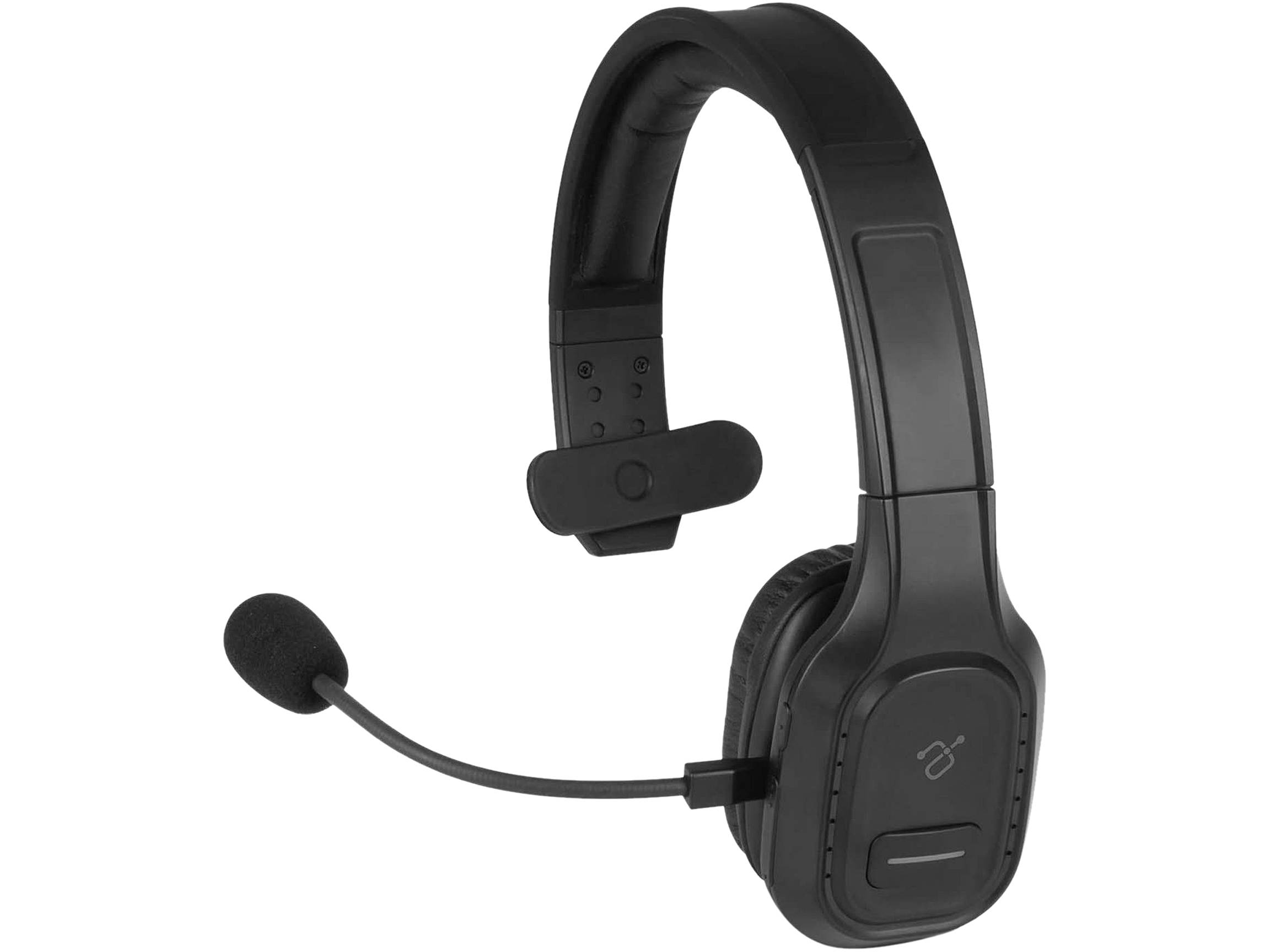 Aluratek Bluetooth Wireless Headset with Noise Cancelling Boom Microphone ABHM100F