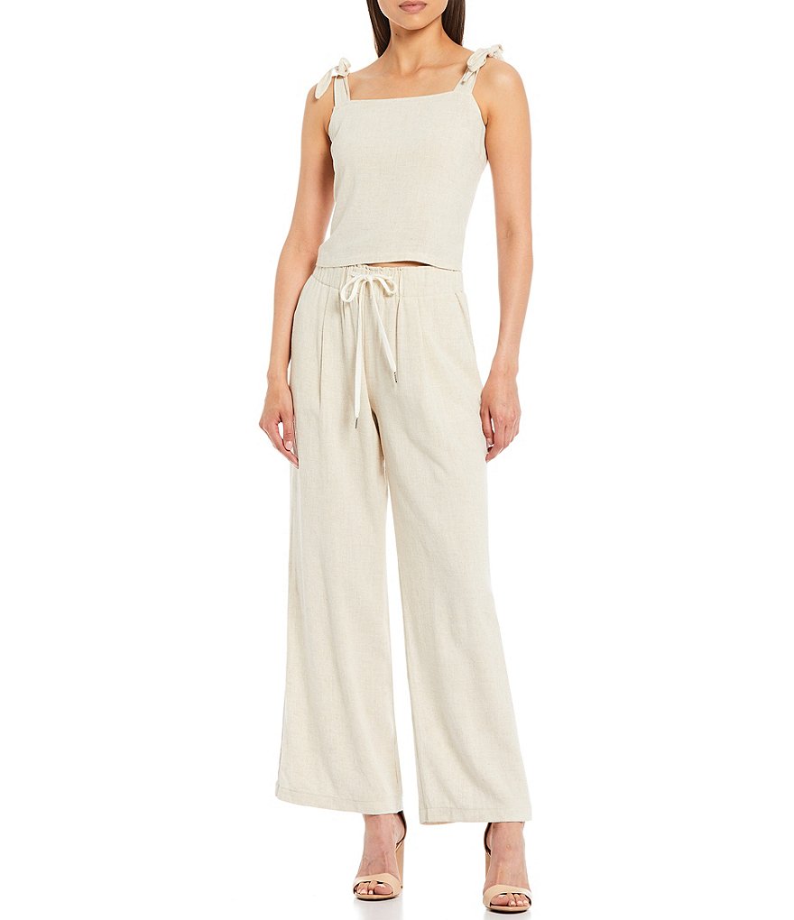 BB Dakota by Steve Madden Up to Here Puff Elbow Sleeve Mock Neck Smocked Top