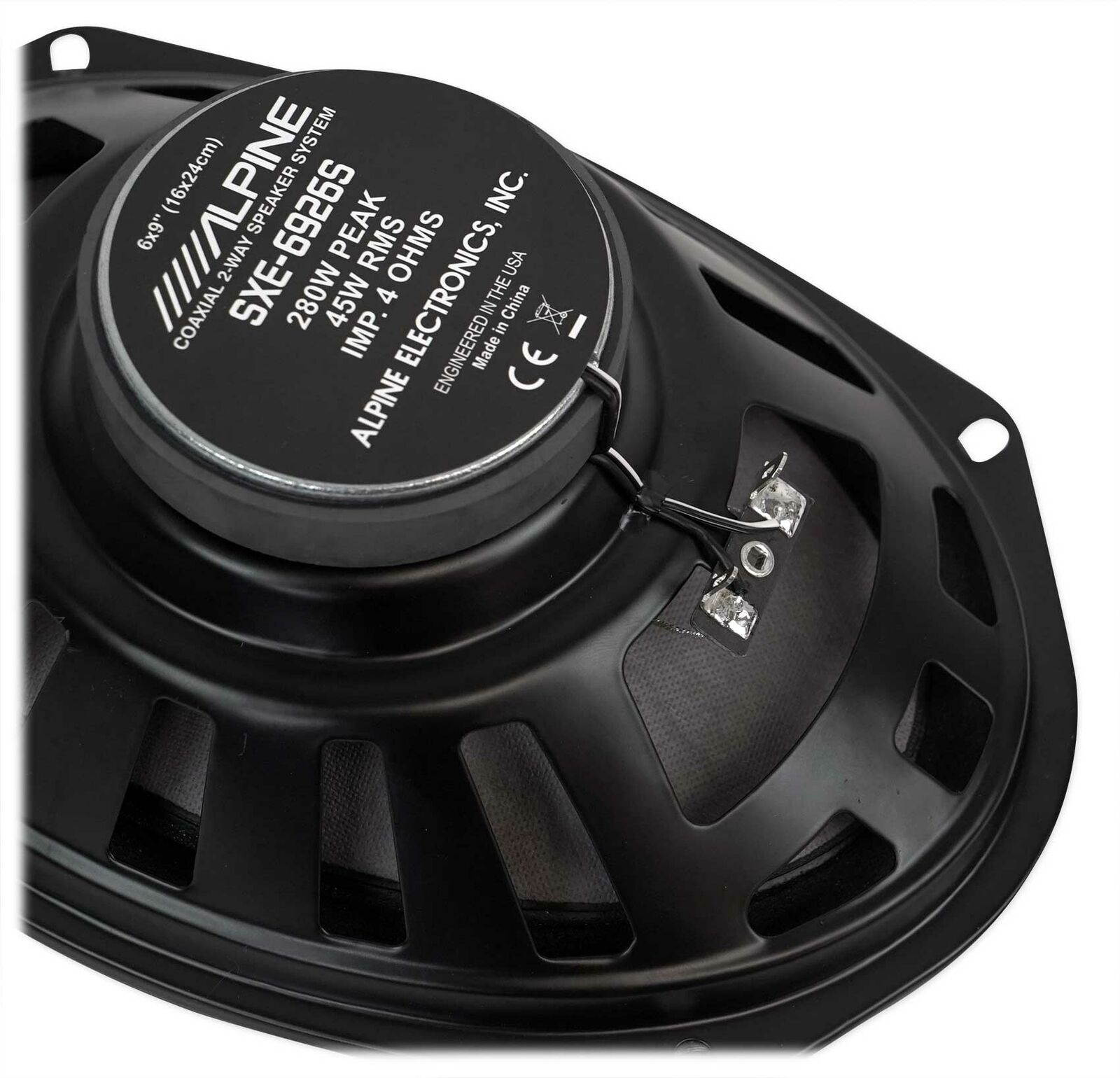 Pair   SXE-6926S 6x9" 280 Watt 2-Way Car Audio Coaxial Speakers