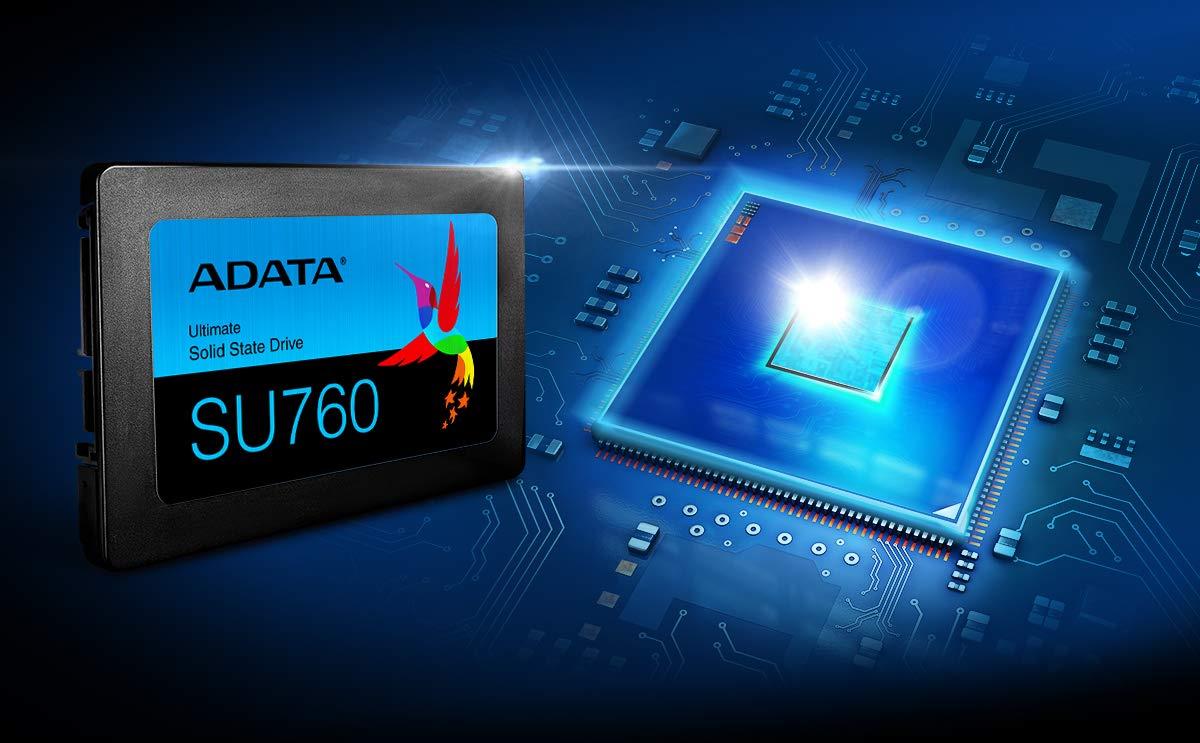 ADATA SU760 1TB 3D NAND 2.5 Inch SATA III Internal SSD (ASU760SS-1TT-C)