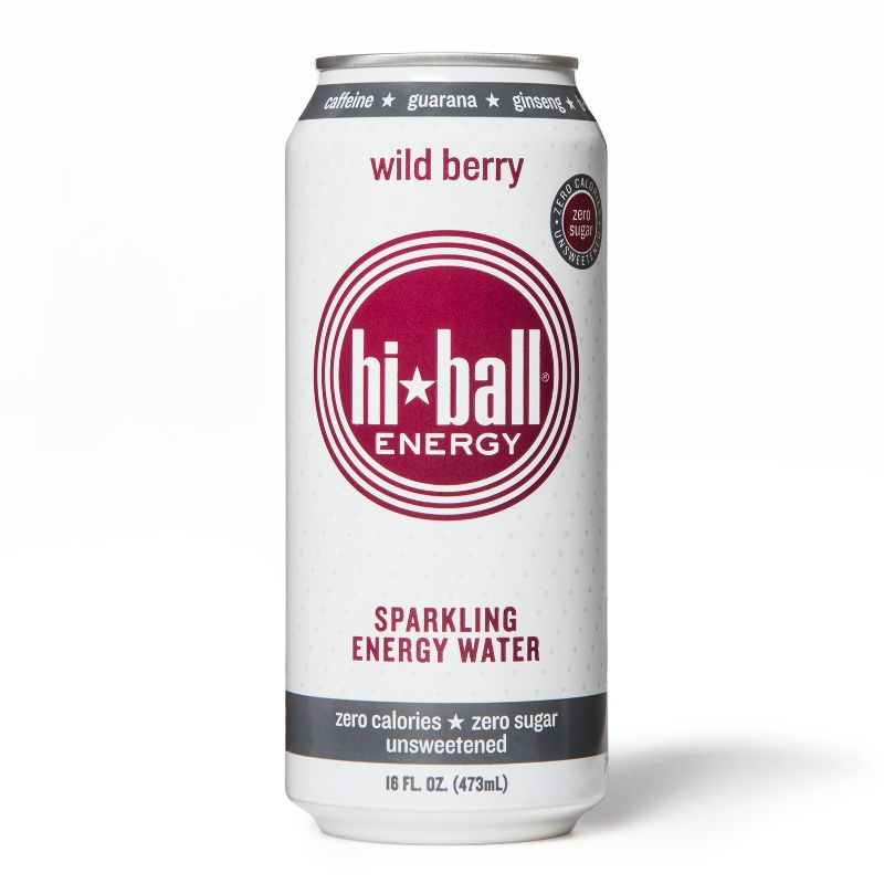 Hi-Ball Energy Wild Berry Sparkling Water - 16oz