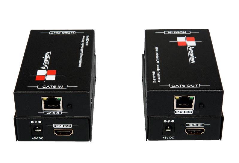 Avenview HDM-C6IP-SET Unlimited LAN Extender Over Single CAT6 w/3-Yr Warranty