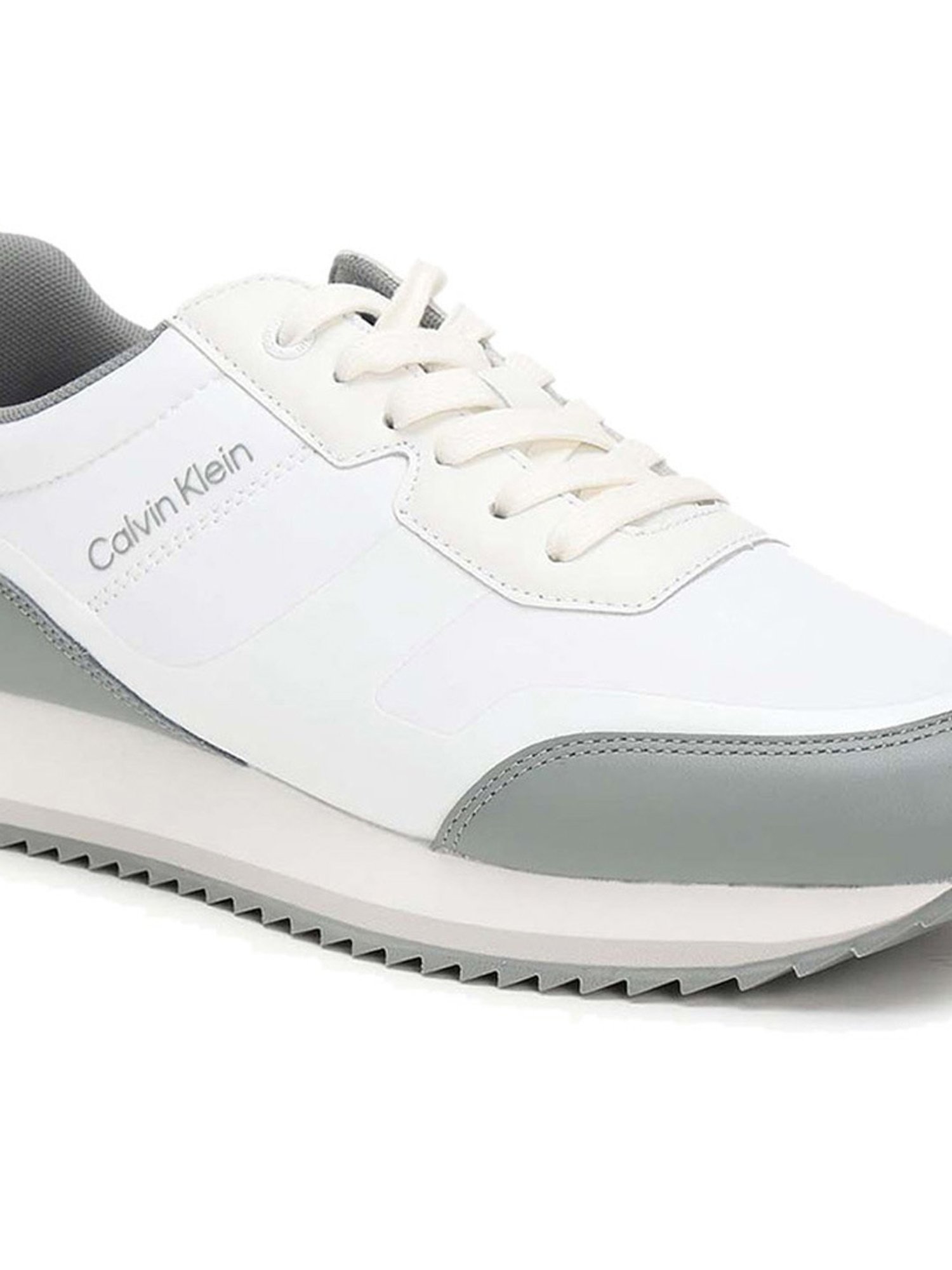 Calvin Klein Jeans Men's White Casual Sneakers