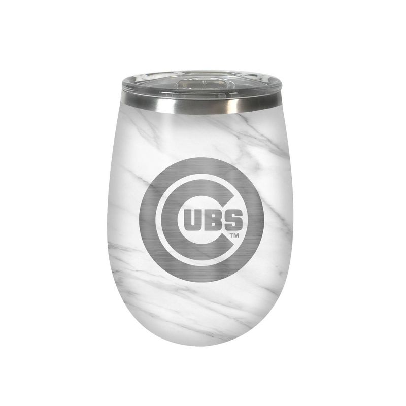 MLB Chicago Cubs 10oz Marble Wine Tumbler