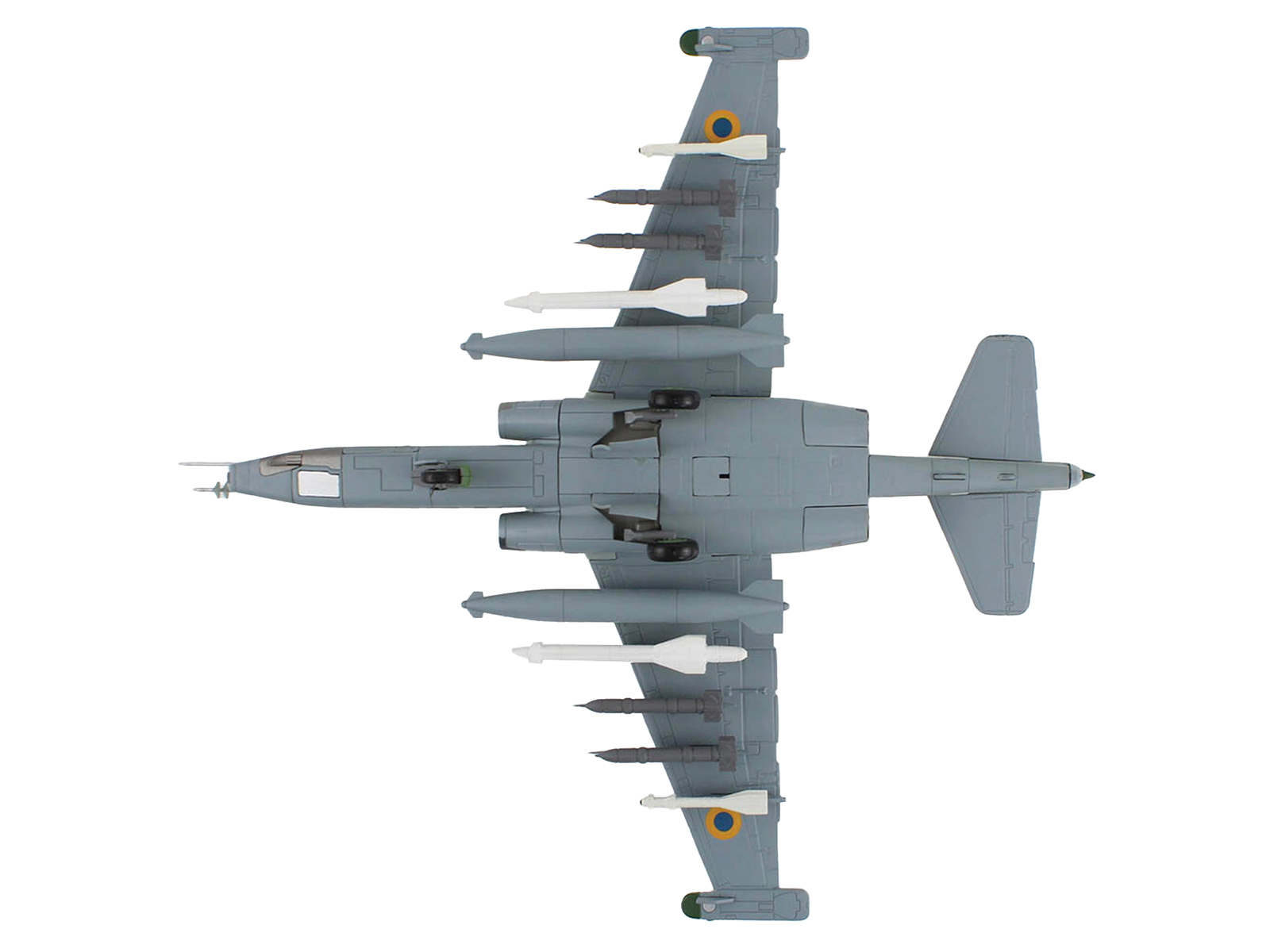 Sukhoi Su-24M Fencer-D Bomber Aircraft "Ukraine War" (2023) Ukrainian Air Force 1/72 Diecast Model by JC Wings