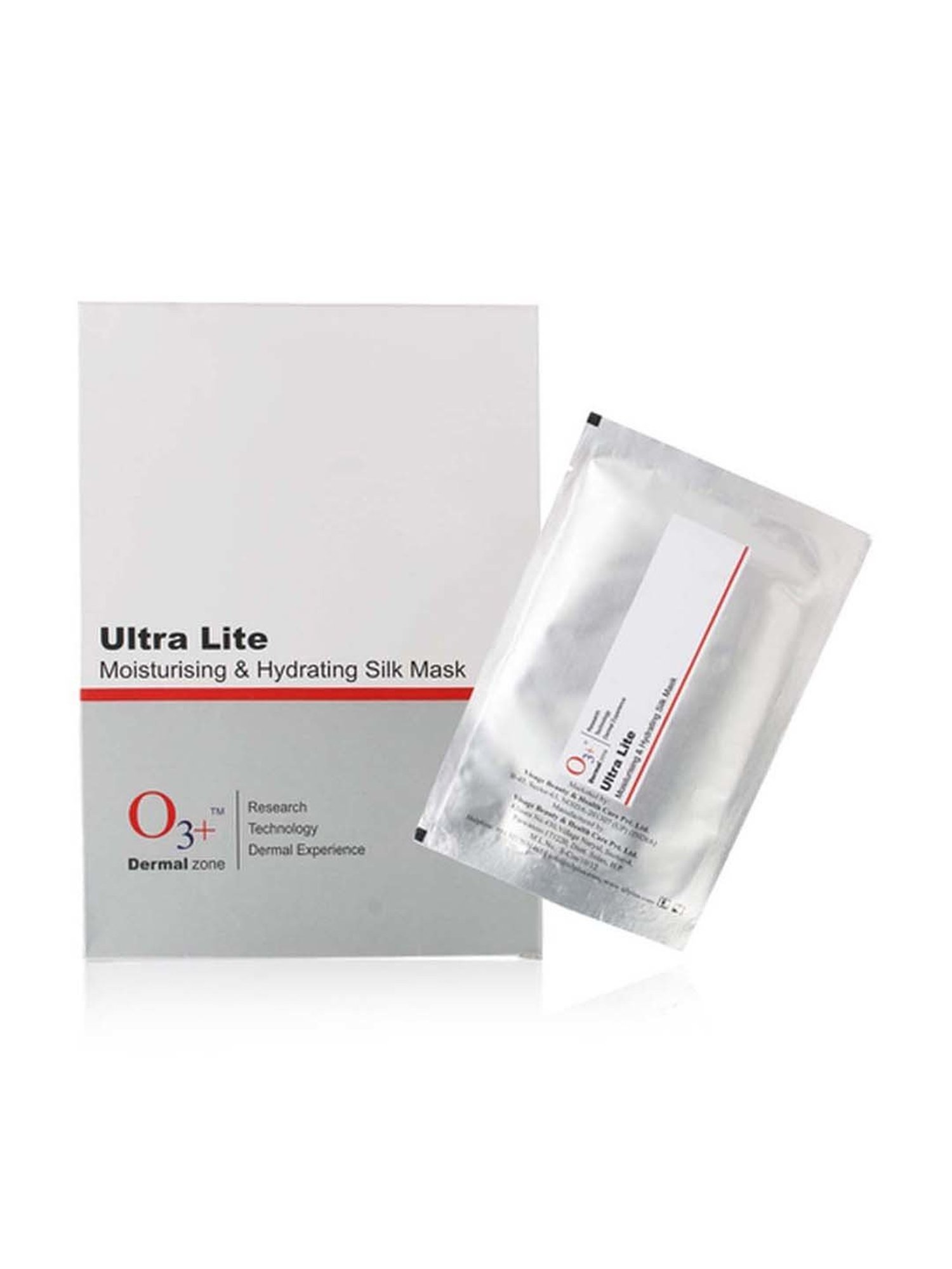 O3+ Ultra Lite Silk Paper Mask Set of 6