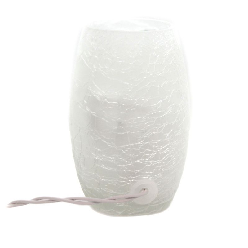 Stony Creek 5.0" Flamingos Small Lit Vase Palm Trees Breeze  -  Novelty Sculpture Lights