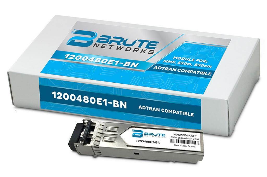 Adtran 1200480E1 - 1000BASE-SX 550m MMF 850nm SFP (100% Compatible)