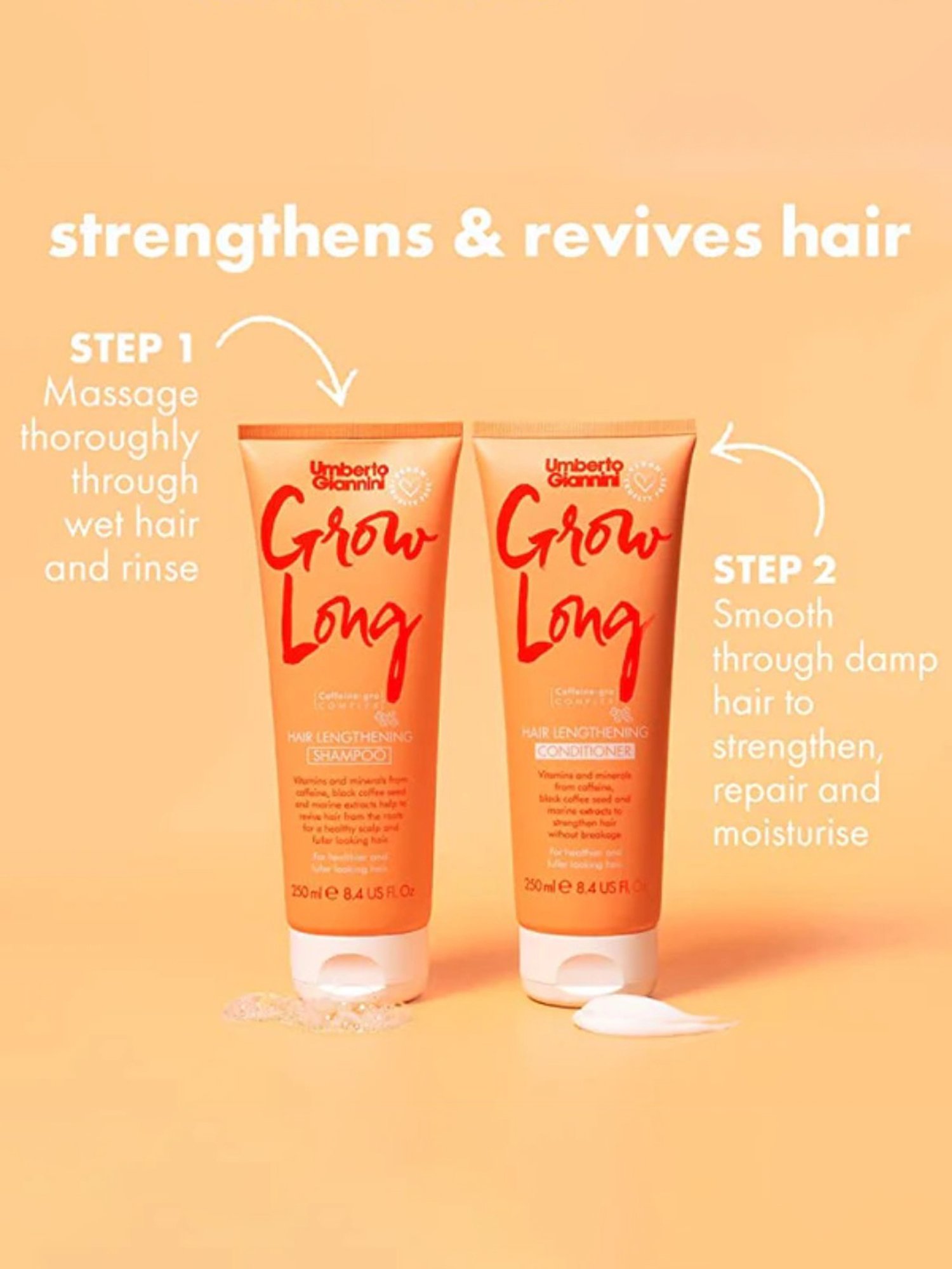 Umberto Giannini Grow Long Hair Lengthening Conditioner - 250 ml