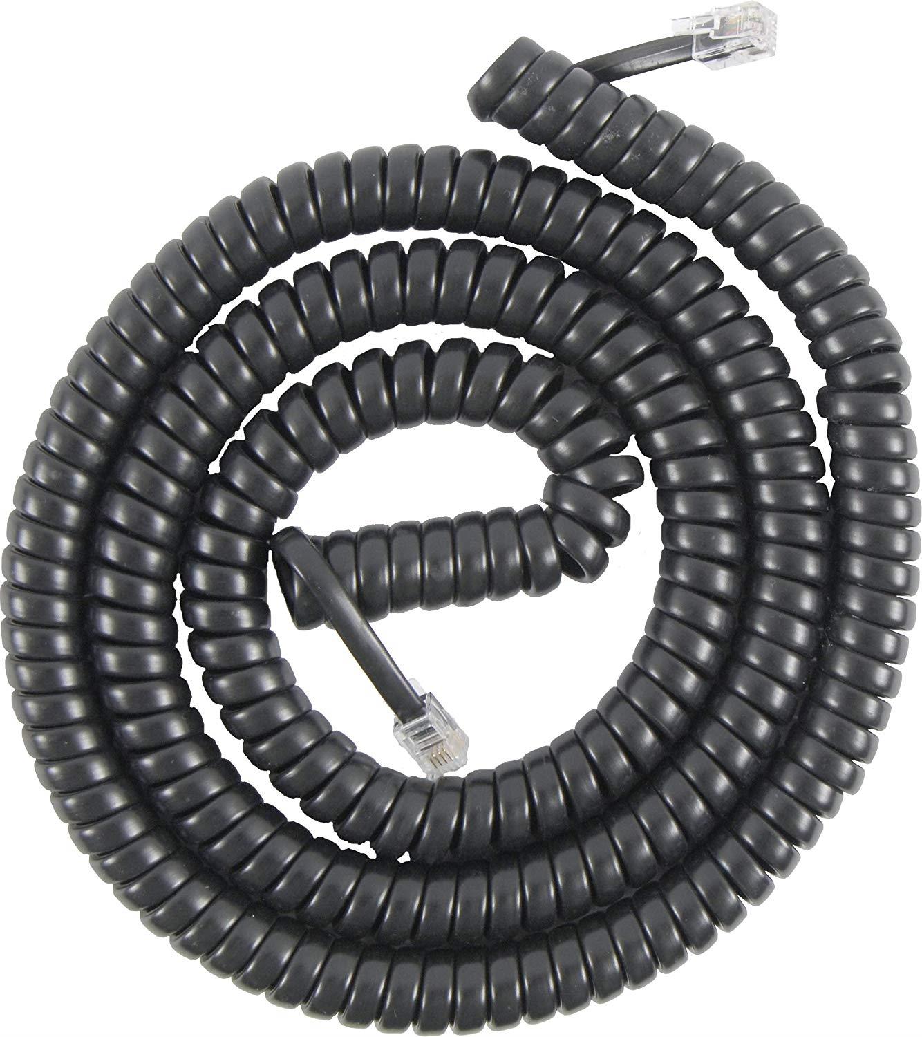 PowerGear 76139 Coil Cord (25 Feet, Black)