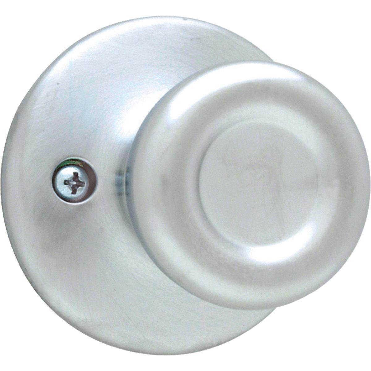 Kwikset Satin Chrome Tylo Dummy Door Knob 488T 26D CP