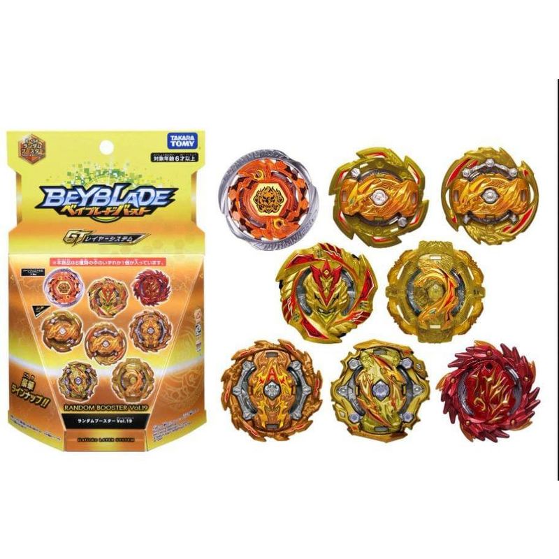 Japan Video Games Beyblade Burst Takaratomy B-158 Vol. 19 Random Booster Spin Top