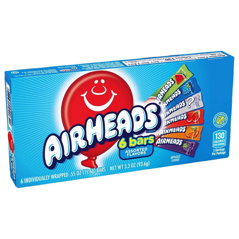Perfetti Vanmelle Airheads Theater Box - 3.3oz 6ct