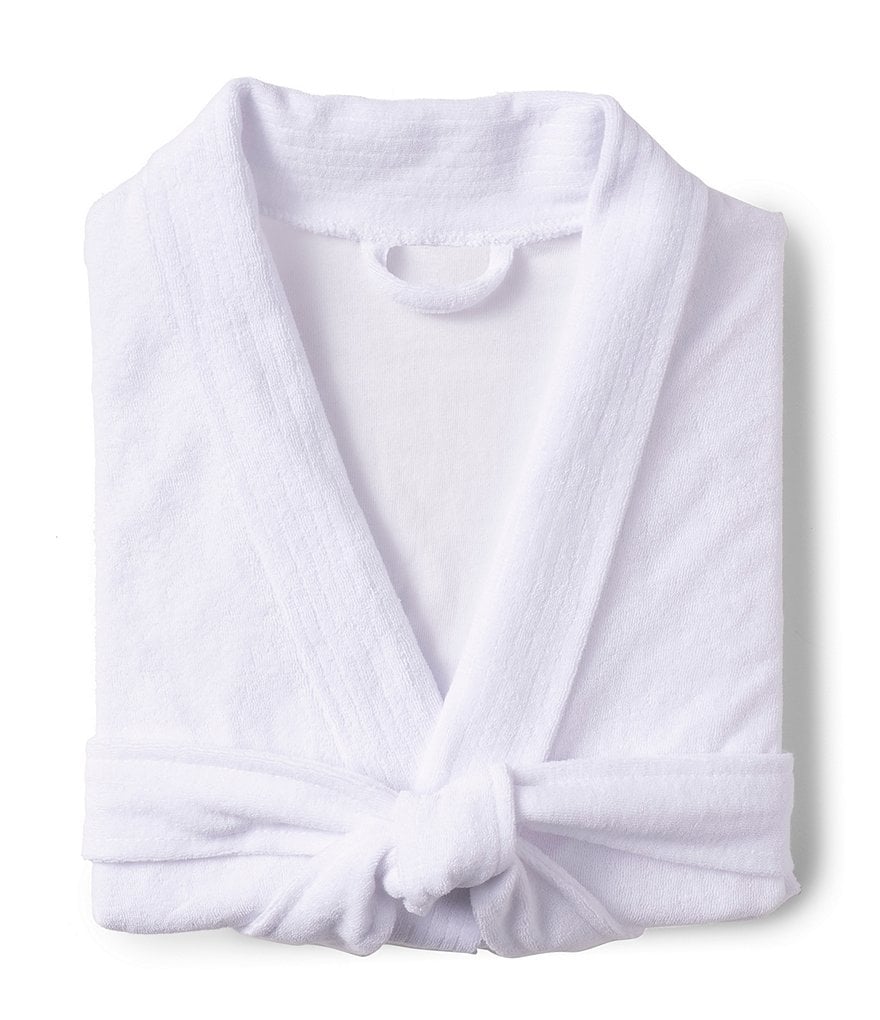 Little Giraffe Luxe Satin Snow Leopard Wrap Robe