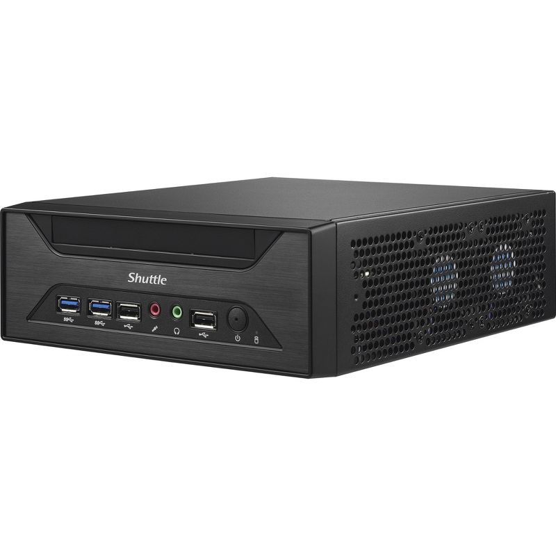 Shuttle XPC slim XH310 Barebone System Slim PC - Intel H310 Chipset - Socket H4 LGA-1151 - 1 x Processor Support - Black