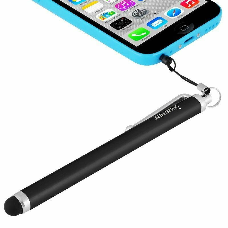 Capacitive Metal Universal Stylus Touch Screen LCD Pen With 3.5mm Anti Dust-Plug