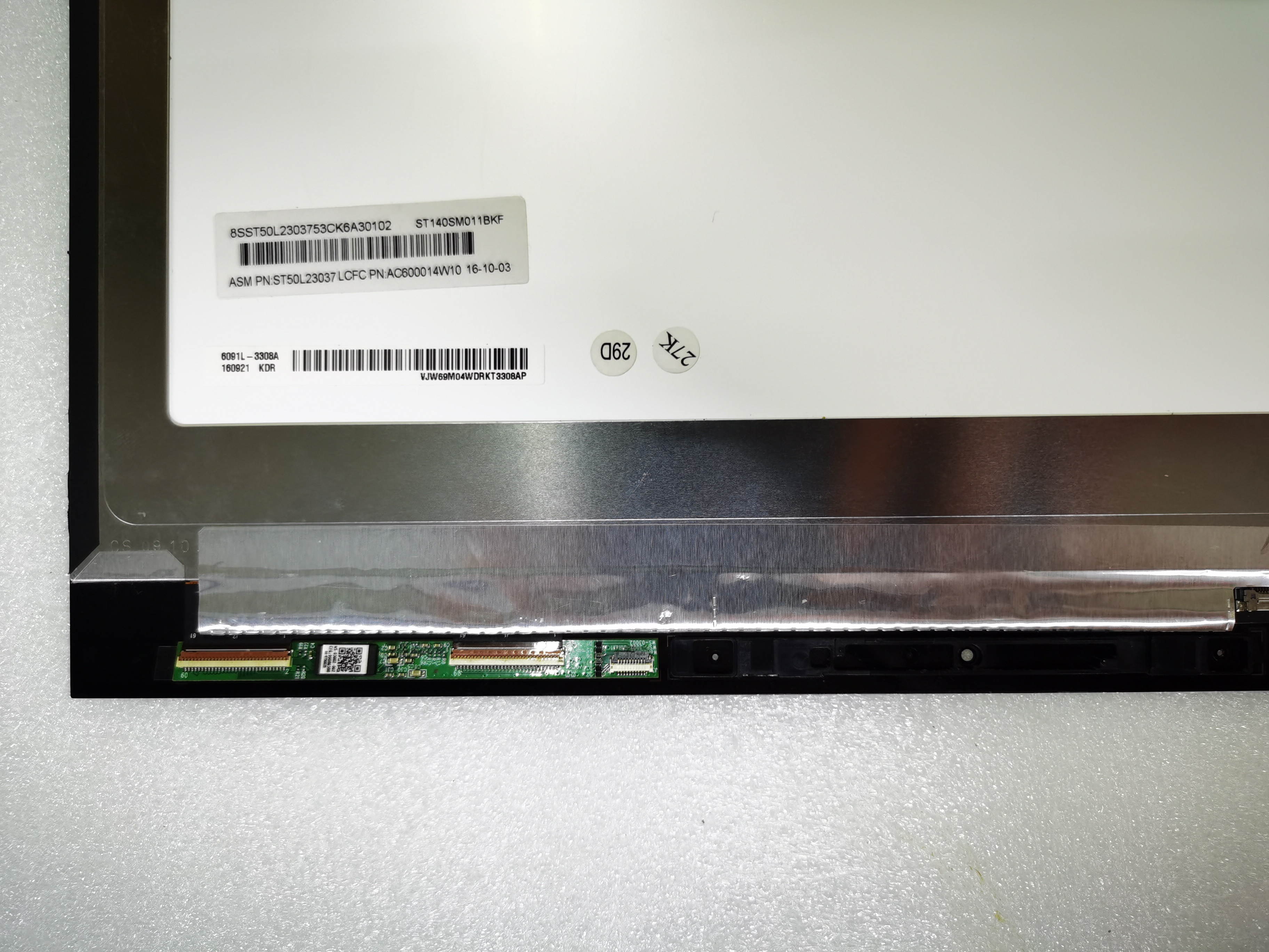 13.9" UHD Lcd Touch Screen Assembly for Lenovo Yoga 910-13IKB 910-14 5D10M35107