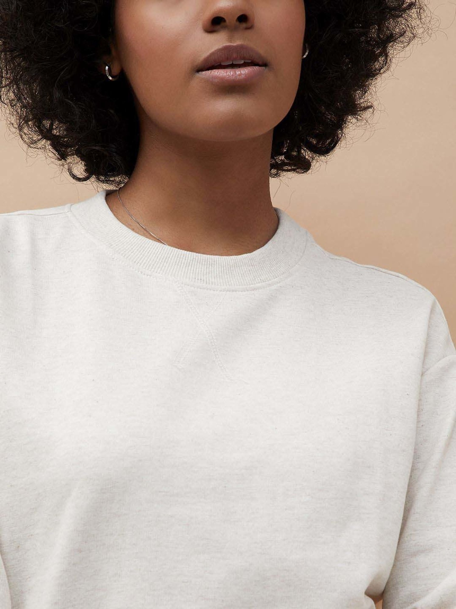 Fame Forever by Lifestyle Off White Cotton Regular Fit Top