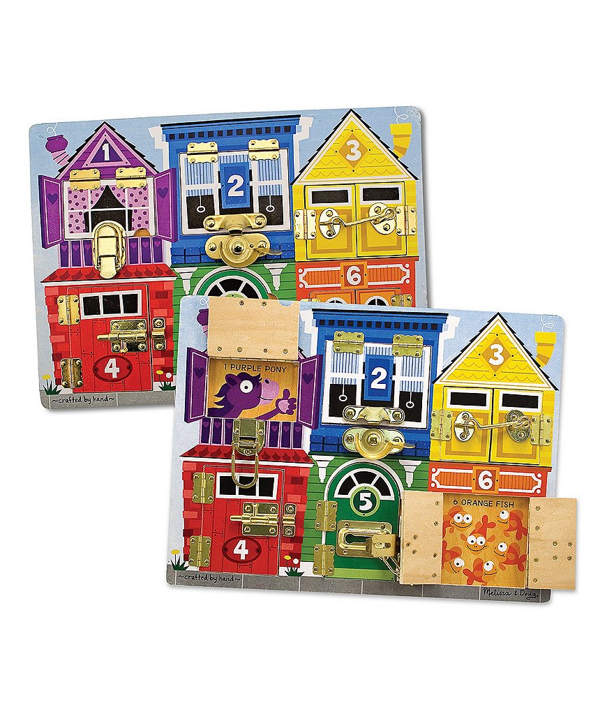 Melissa & Doug Wooden Latches Board
