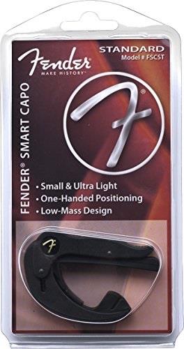 fender smart capo electric guitar strap  standard