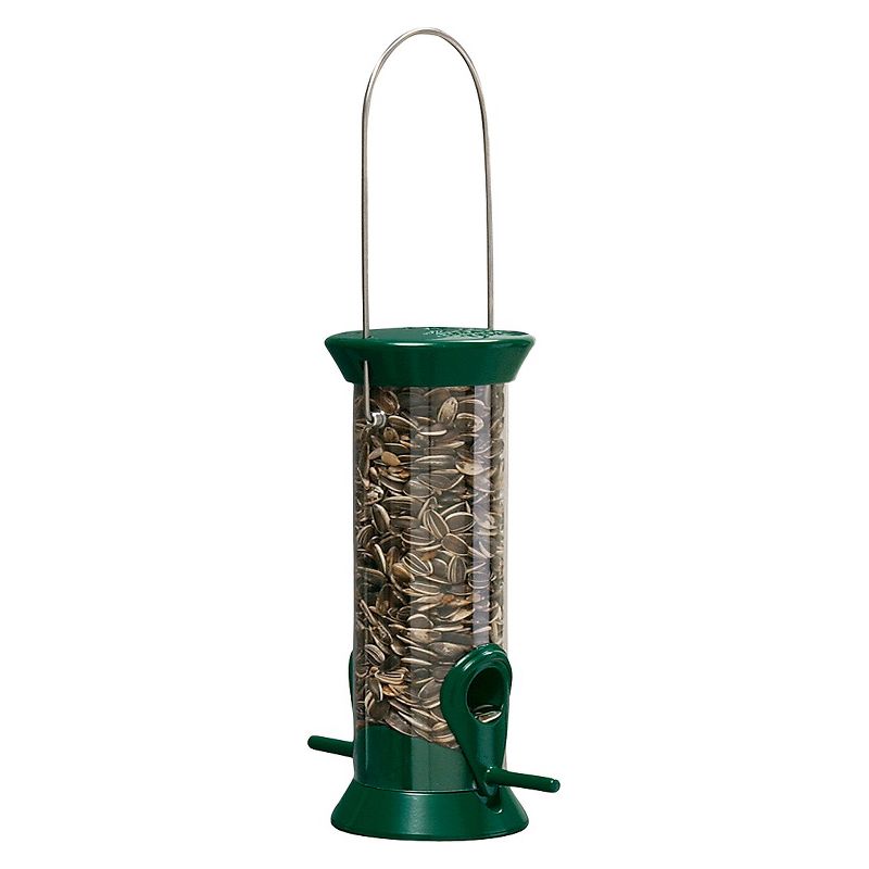 Droll Yankees New Generation 8" Sunflower/Mixed Seed Feeder - Green