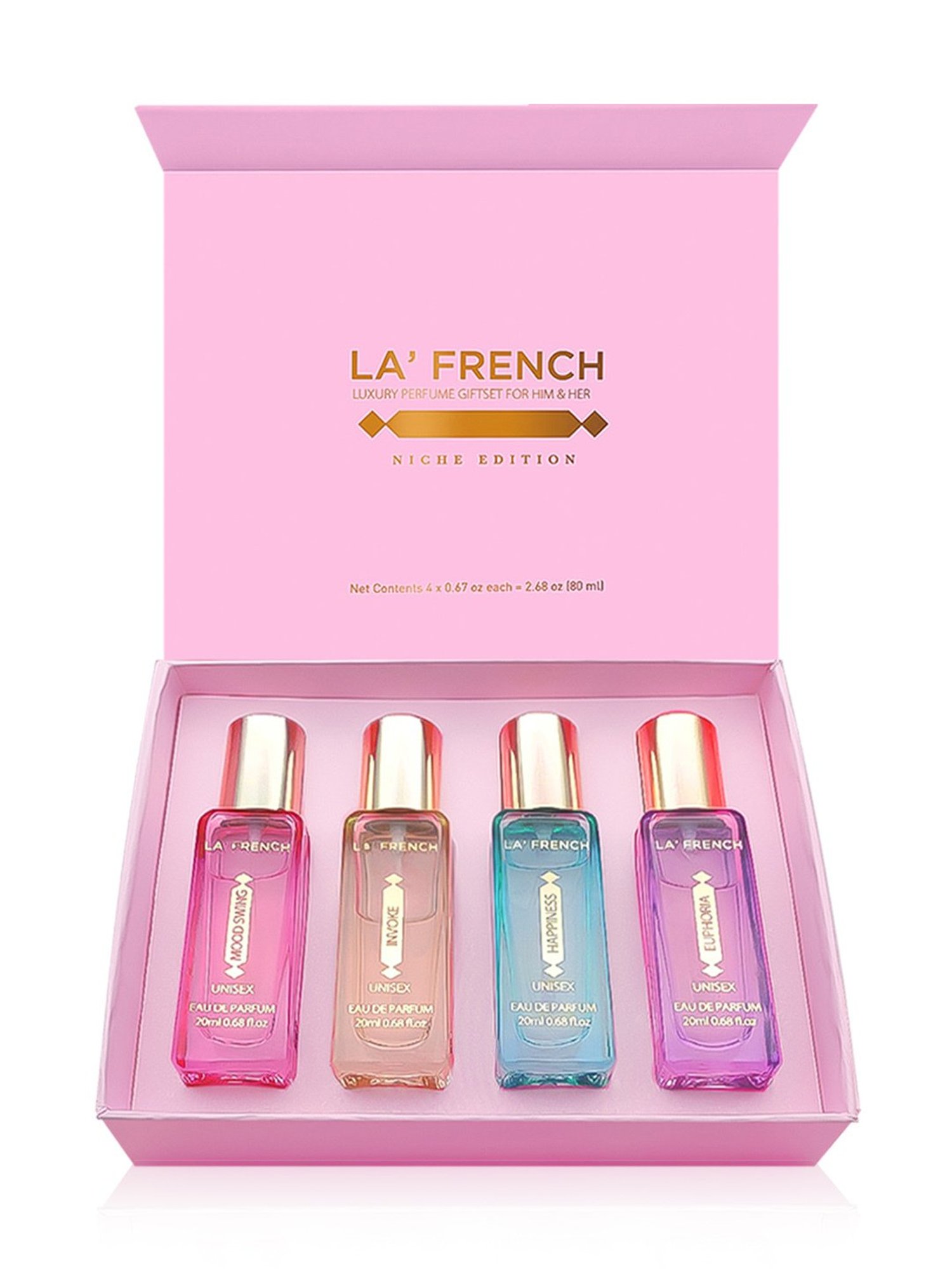 La French Mood Edition Happiness Euphoria Invoke Mood Swing Perfume Gift Set