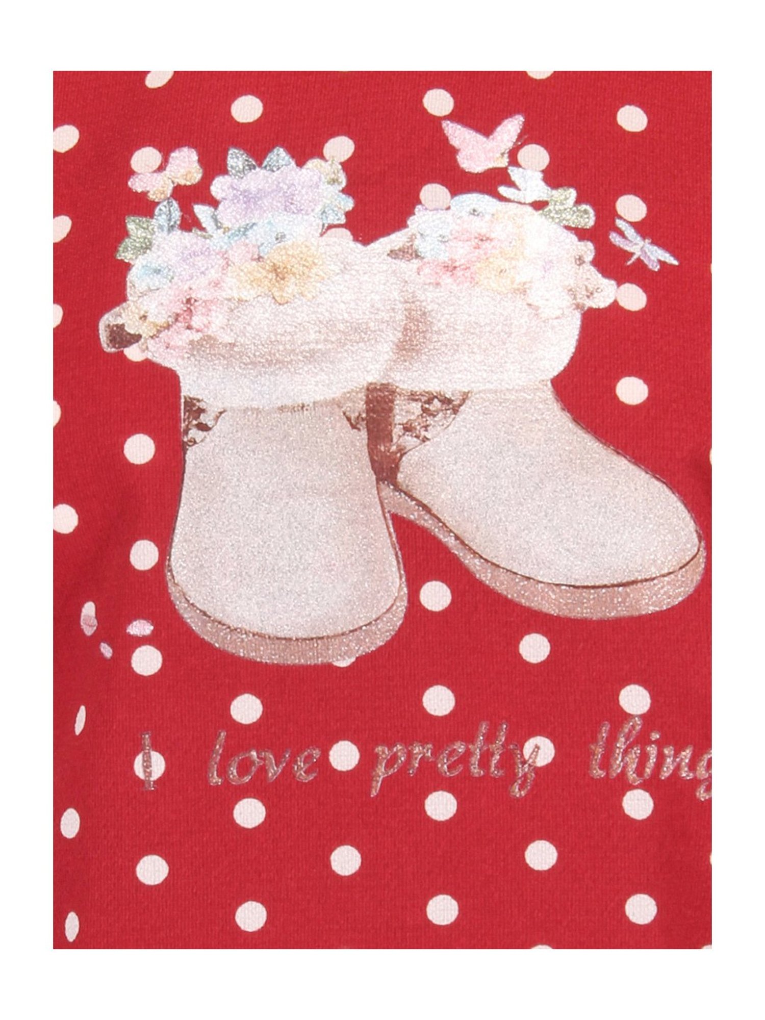 Cutecumber Kids Maroon Embellished Full Sleeves Top